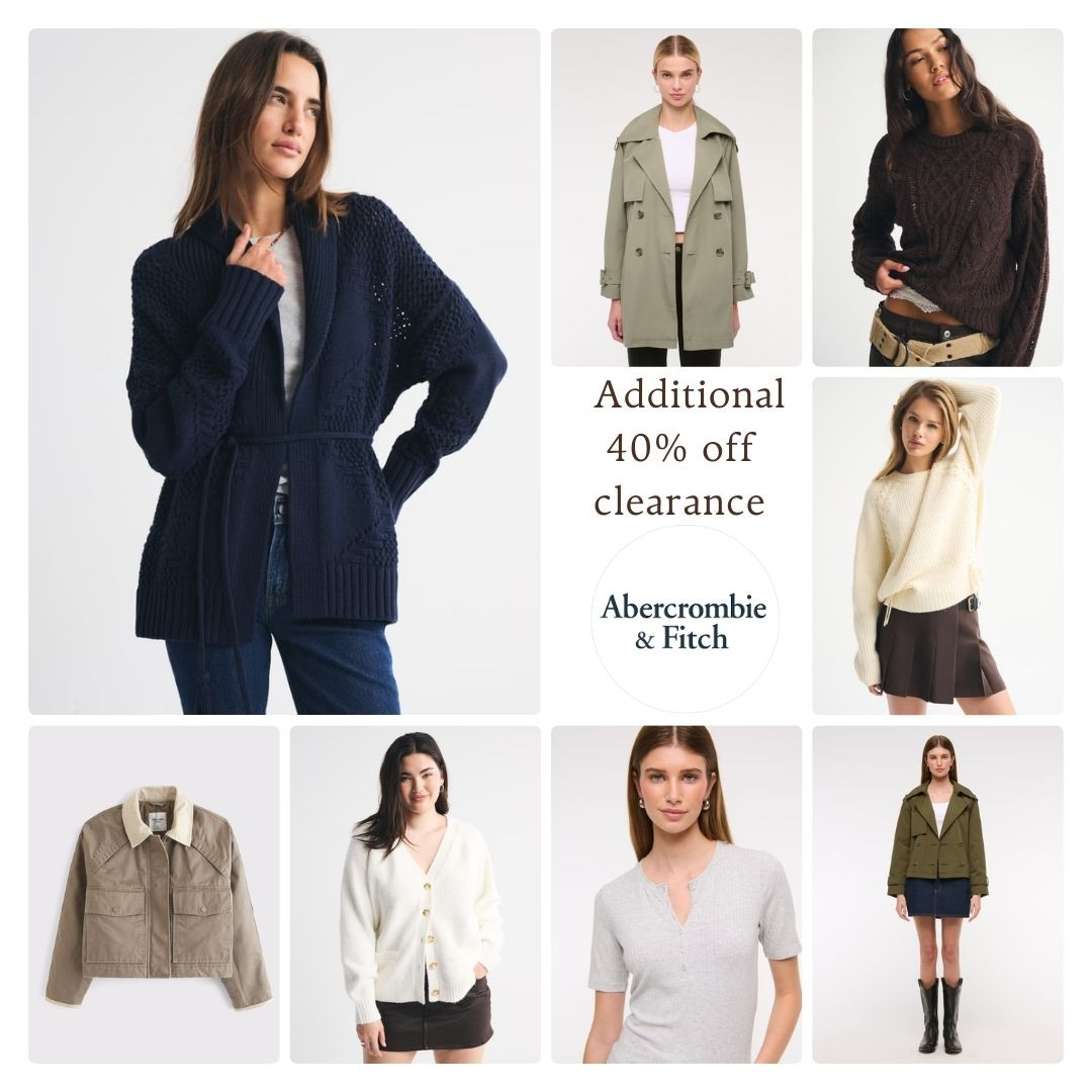 2 day sale @abercombie
additional 40% off clearance! 

 #LTKSaleAlert