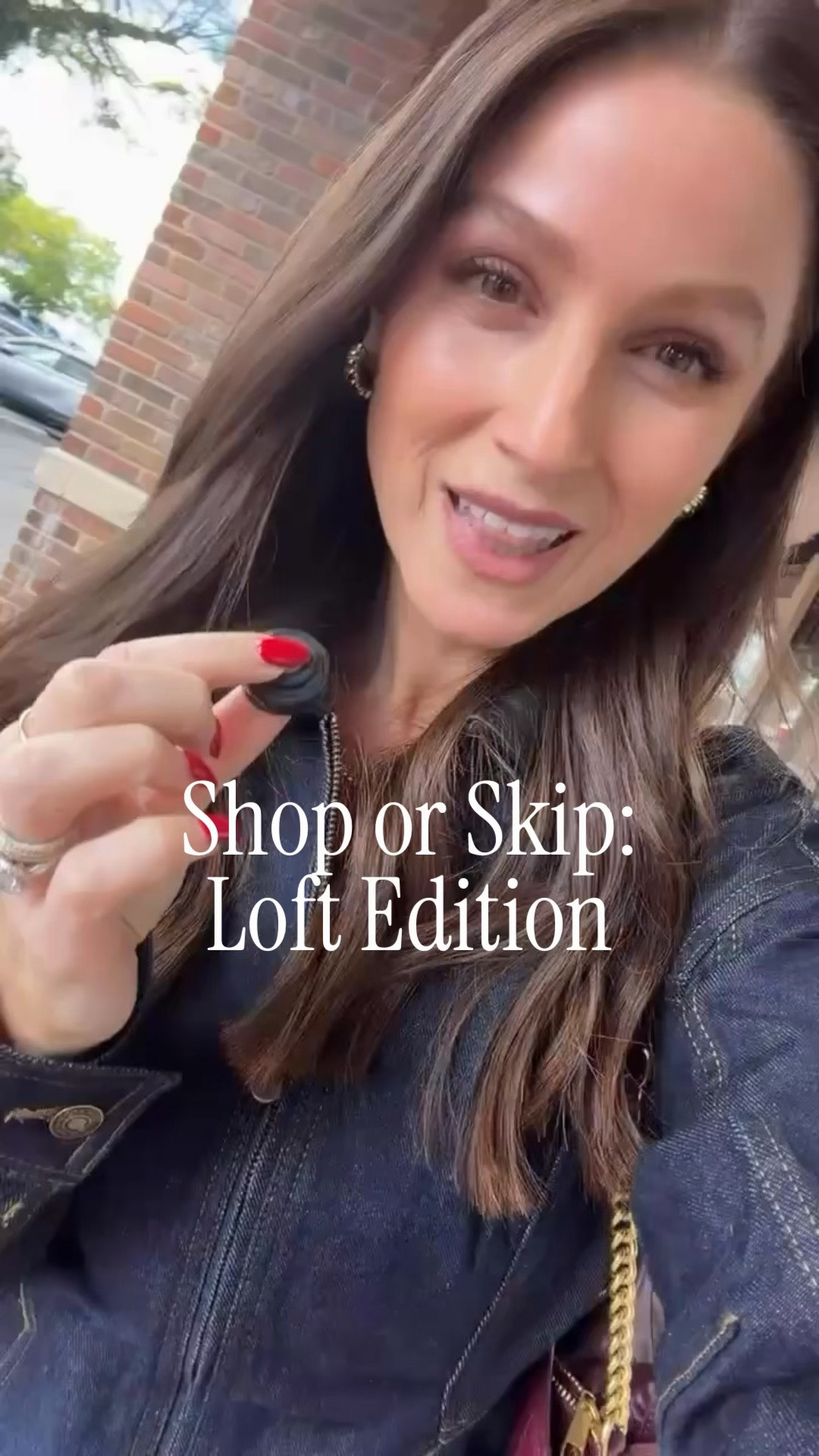 What I would shop at Loft linked below and here is the sizing!

Vest: I did my true size 4
Windbreaker: I sized down one to an XS
Blazer: I sized down one to a 2 but could have also done my true size 4
Jeans: I’m usually a 27 - I tried on the 25 and they were still too big. I would go down 2-3 sizes!
Sweartshirt: I did my true size small

I linked to amazingggg pieces I found online, too!!

#LTKOver40 #LTKSeasonal