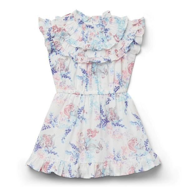Disney Ariel Floral Ruffle Dress | Janie and Jack