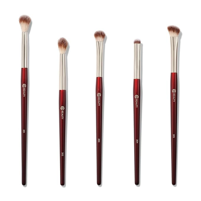BK BEAUTY - Essentials Brush Set (5PC) - Professional Makeup Brushes for Blending, Smudging, & De... | Amazon (US)
