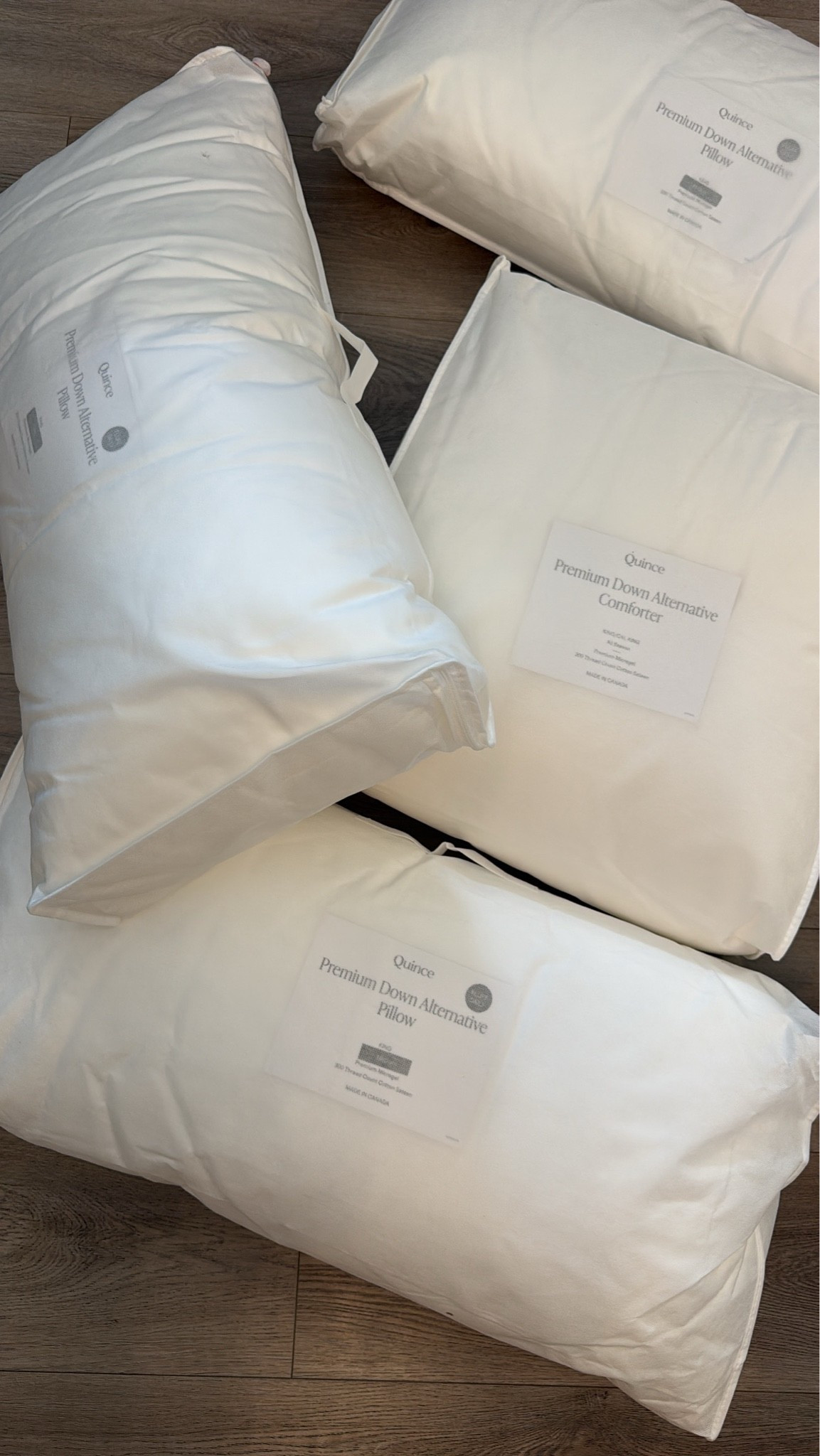Bedding essentials. Pillows and down alternative comforter.

#LTKHome