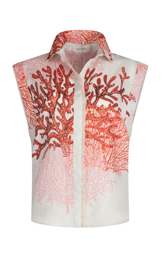 Rina Printed Cotton Shirt | Moda Operandi (Global)