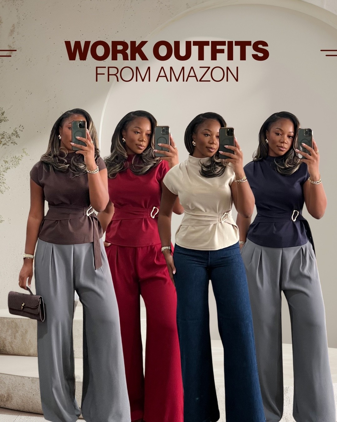 5’9 / 200 lbs wearing a medium top and XL Long in the pants 

#LTKTall #LTKWorkwear #LTKMidsize