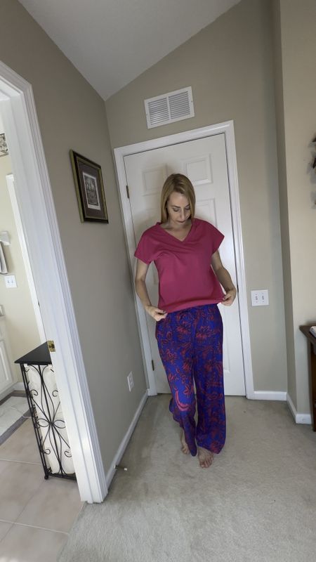 Lounging all weekend in this super cozy and bright set 
Wearing size small and both the top and pants are baggy so it’s amazing 🤩 

#LTKVideo #LTKfindsunder50 #LTKhome