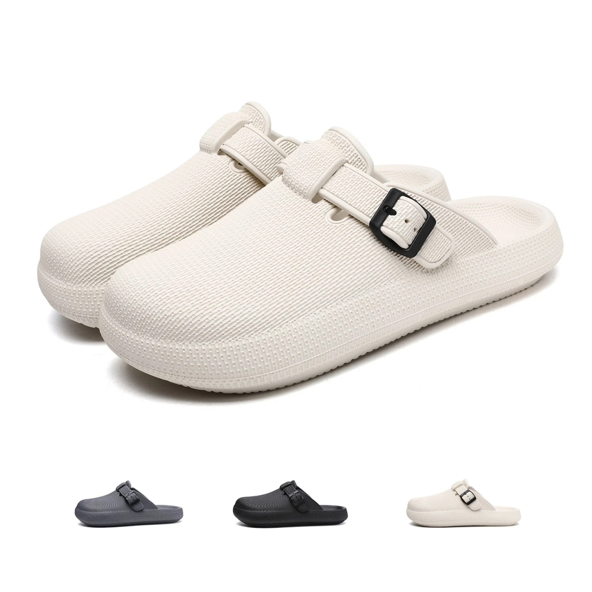 BERANMEY Slip-On Mule Clog for Women - Unisex Lightweight Cushioned Comfort EVA Slippers for Wome... | Walmart (US)