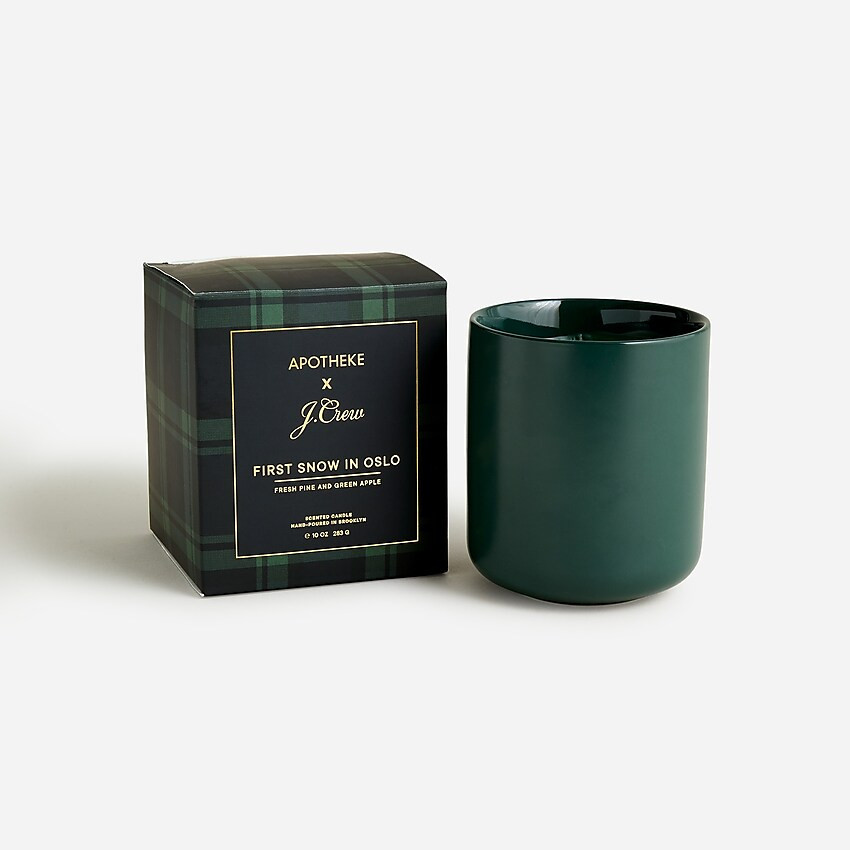 Apotheke X J.Crew First Snow in Oslo candle | J. Crew US