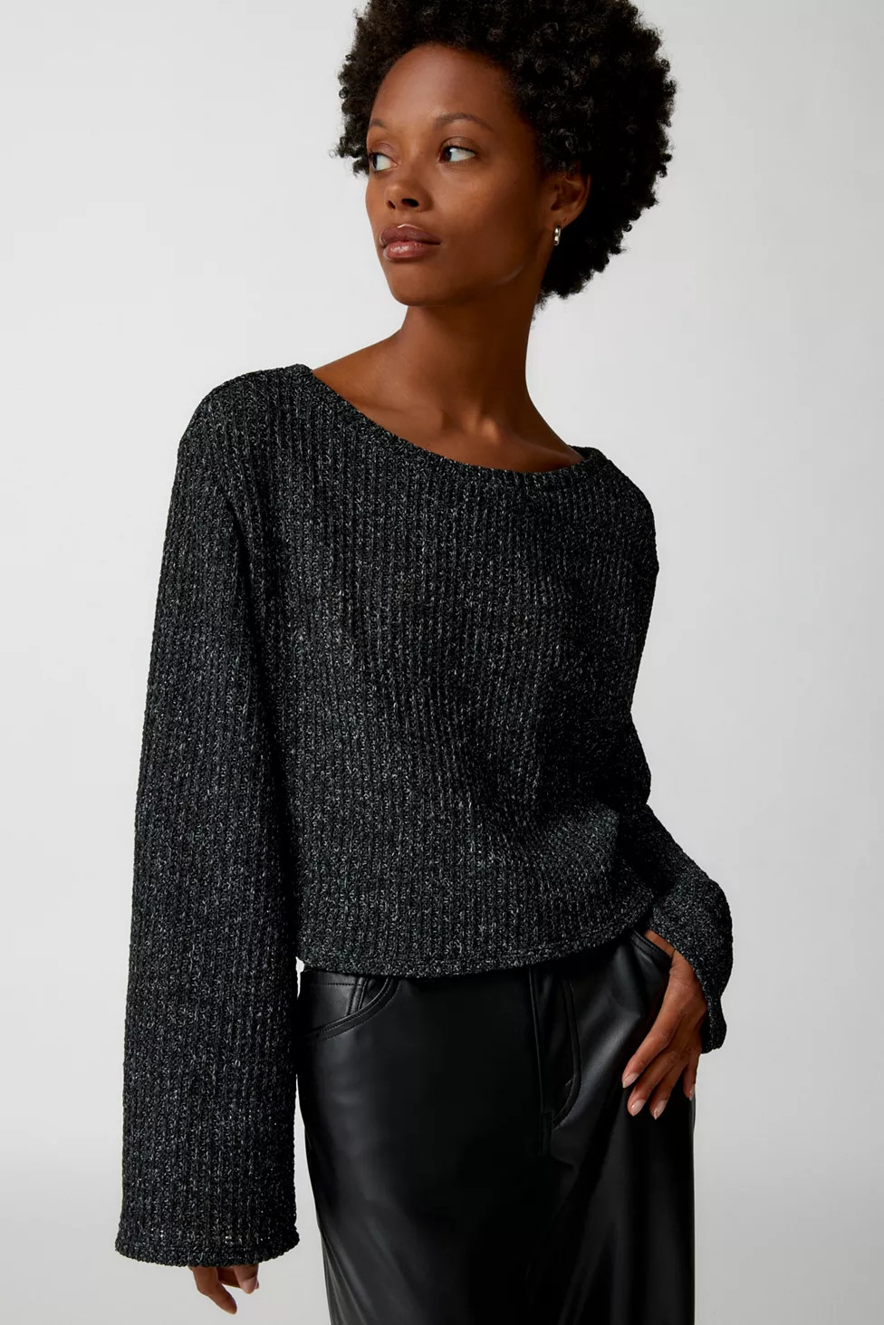 Urban Renewal Remnants Loose Knit Drippy Sweater | Urban Outfitters (US and RoW)