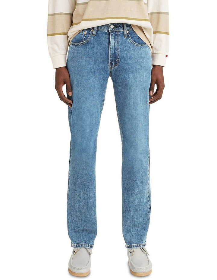 Levi's 516 Slim Straight Jeans in Dragon Latte Lt Blue 30/32 | Myer
