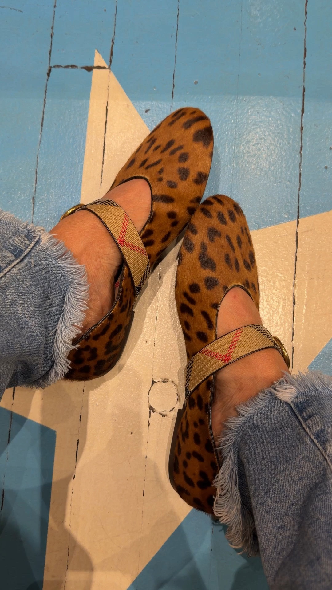 I’m between a 7.5 and an 8 and wear a 38 in these leopard ballet flats. Linking save options too