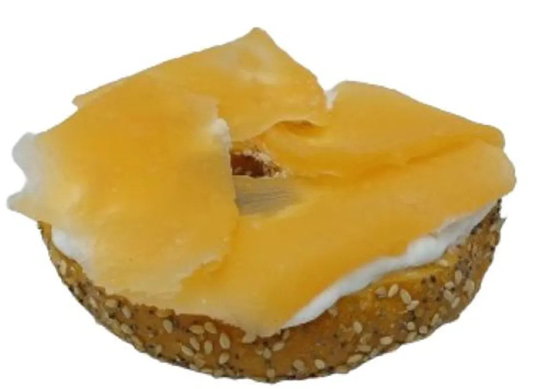 Bagel With Cream Cheese And Lox Fake Food Replica | Etsy (US)