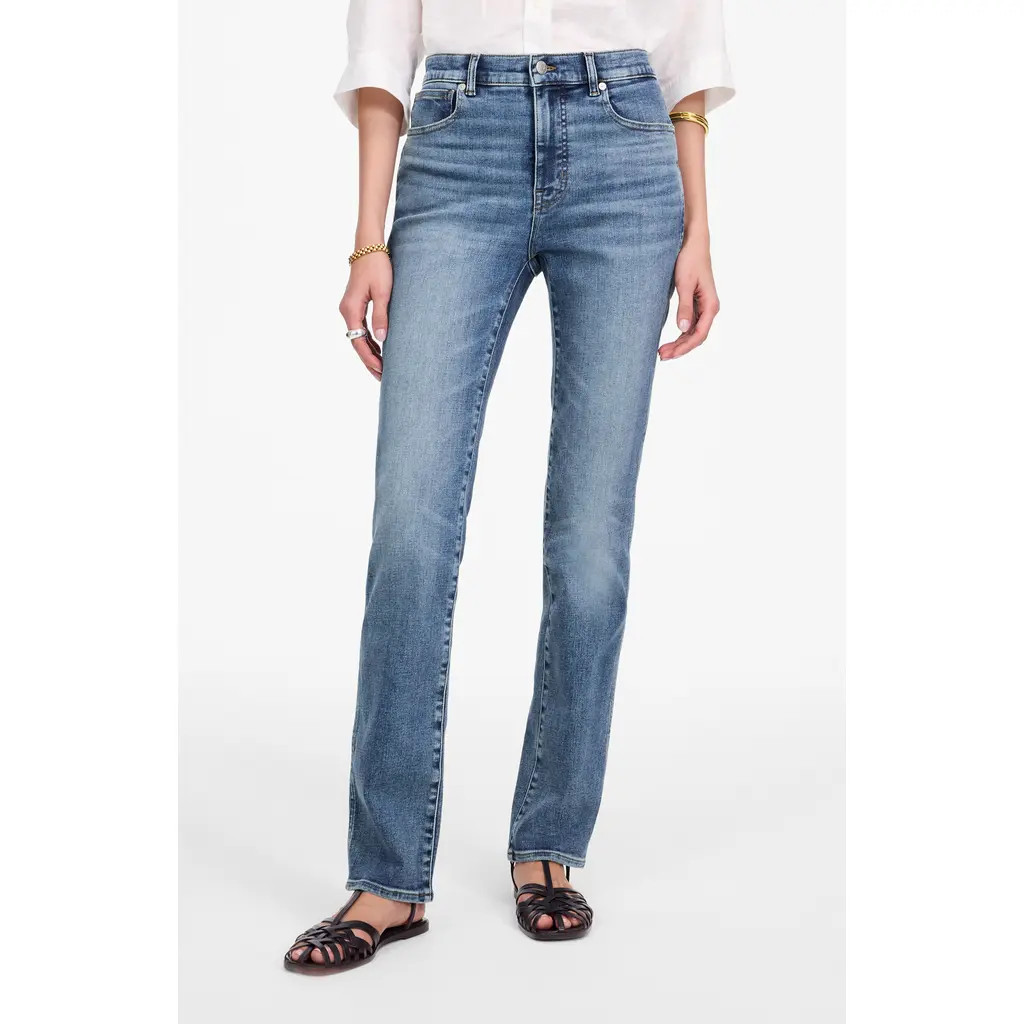 Madewell High Waist Stovepipe Jeans in Ashland Wash at Nordstrom Rack, Size 30 | Nordstrom Rack