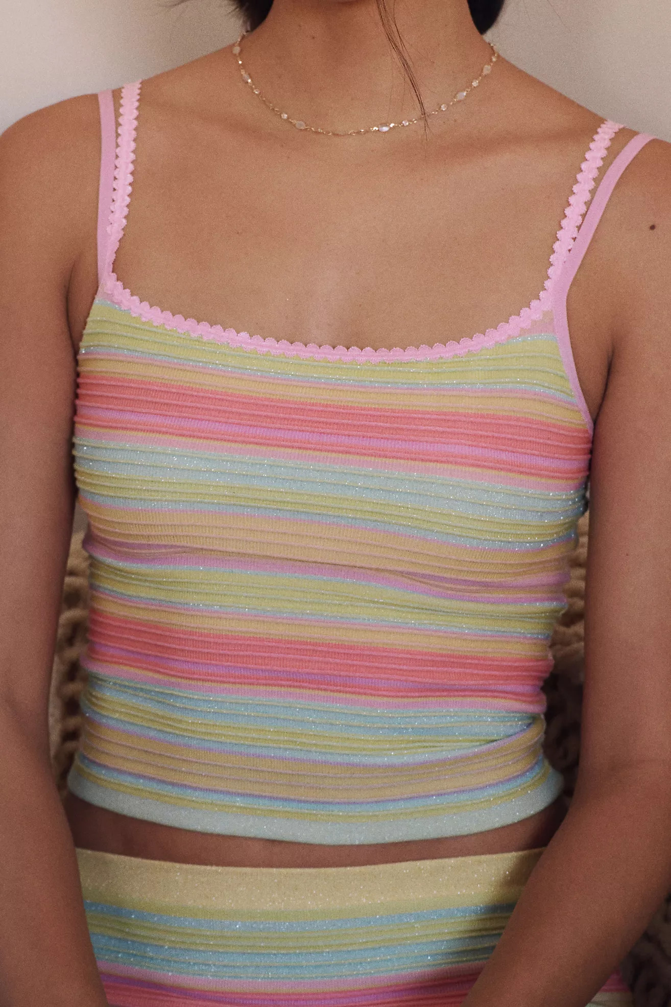 LyreBird Summer Sparkle Tank Top | Anthropologie (US)