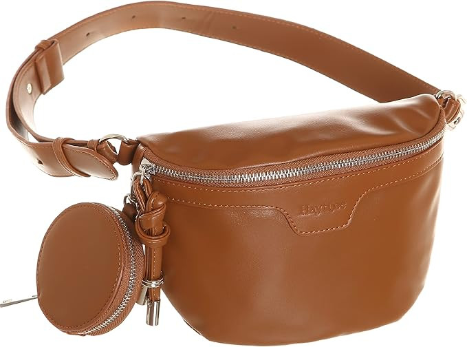Small Sling Bag, Fanny Packs Purse Vegan Leather Crossbody Bags for Women, Gifts for Her | Amazon (US)