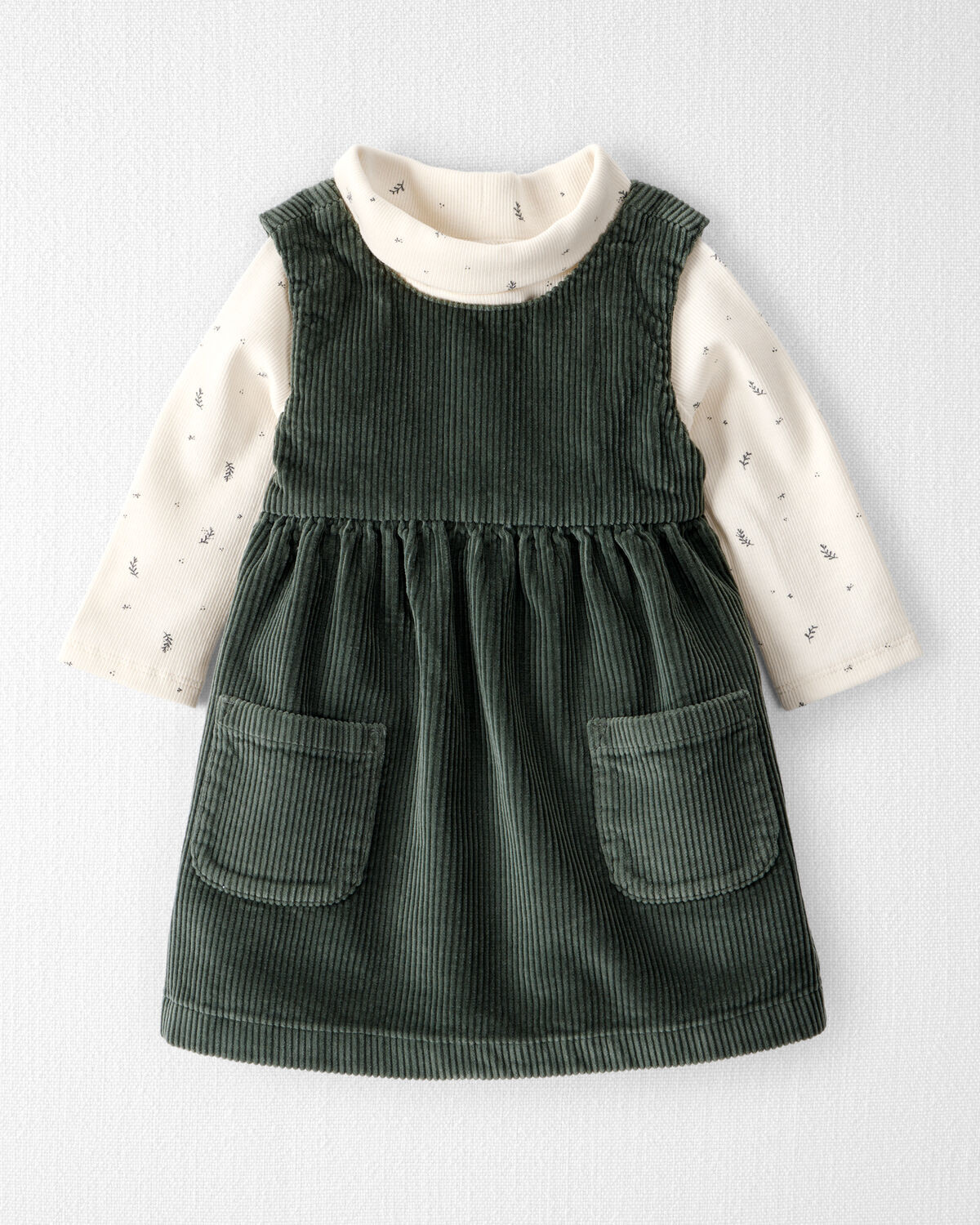Baby Girl 2-Piece Organic Cotton Jumper Set - Little Planet | Carter's | Carter's Inc