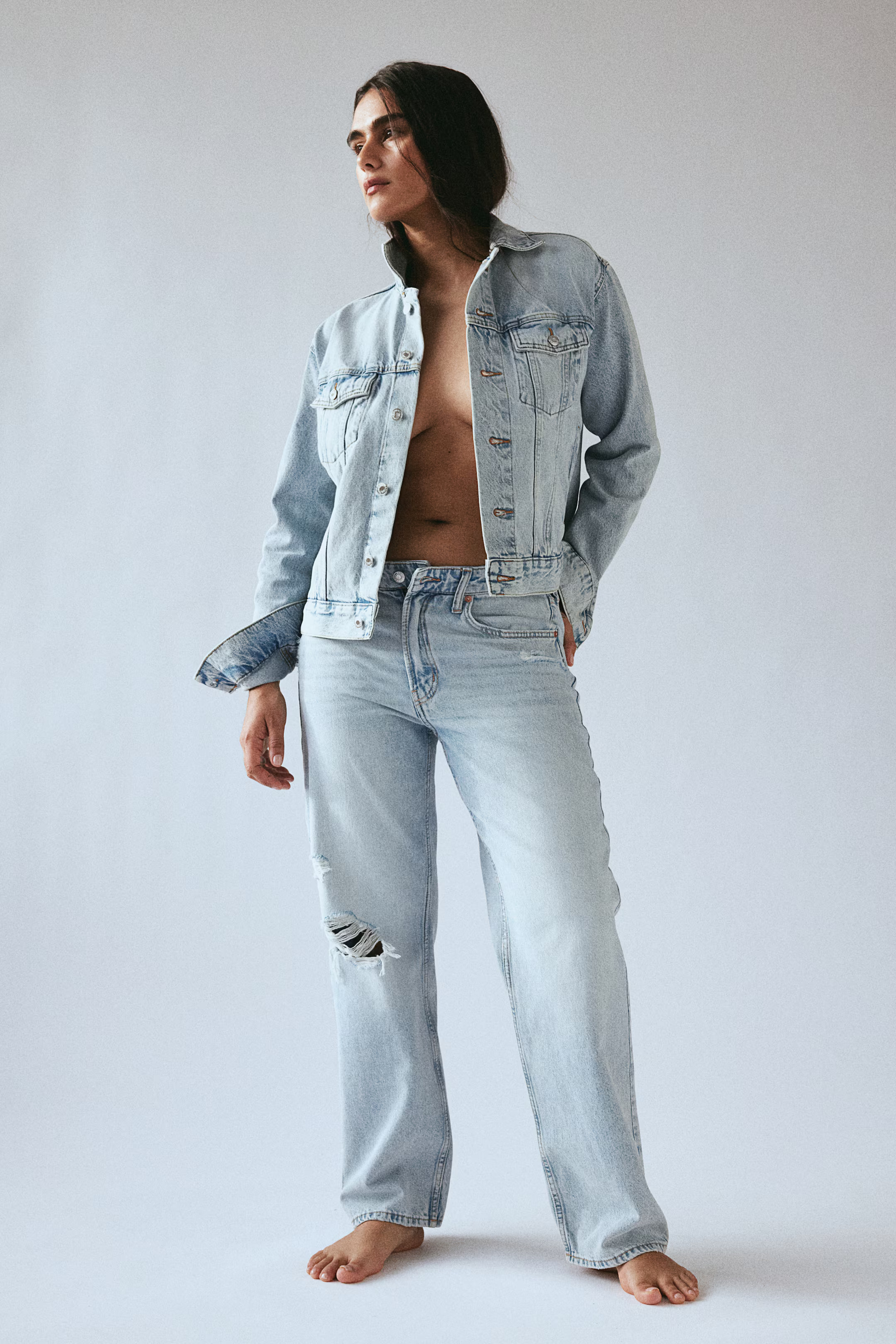 Kurze Jeansjacke | H&M (DE, AT, CH, NL, FI)