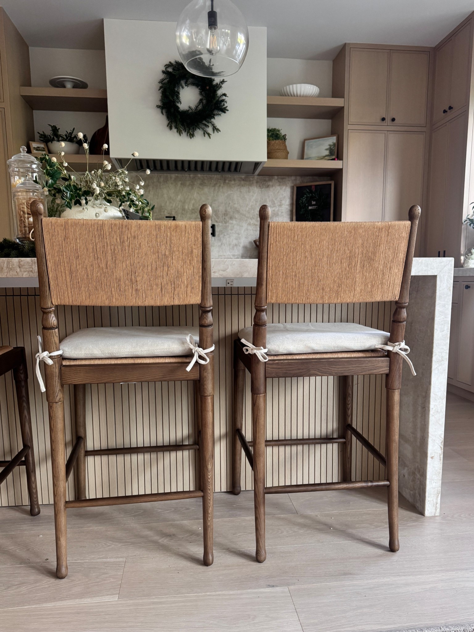 Posted a picture with our kitchen counter stools and then the other day and got a lot of questions. So I’m linking them for you guys. They’re really beautiful and I’m sure you can get them on Black Friday deal. You can get them at a few different online stores, so I’m sure one of them will have them on sale for Black Friday.

#LTKCyberWeek #LTKHome