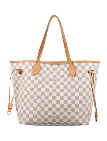 Louis Vuitton Damier Azur Neverfull MM | The Real Real, Inc.
