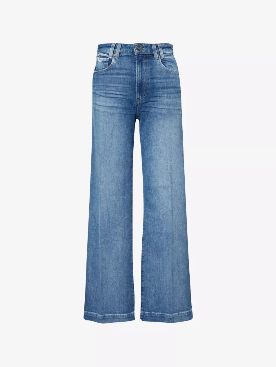 Harper High-Rise Wide-Leg Stretch-Denim Jeans | Selfridges