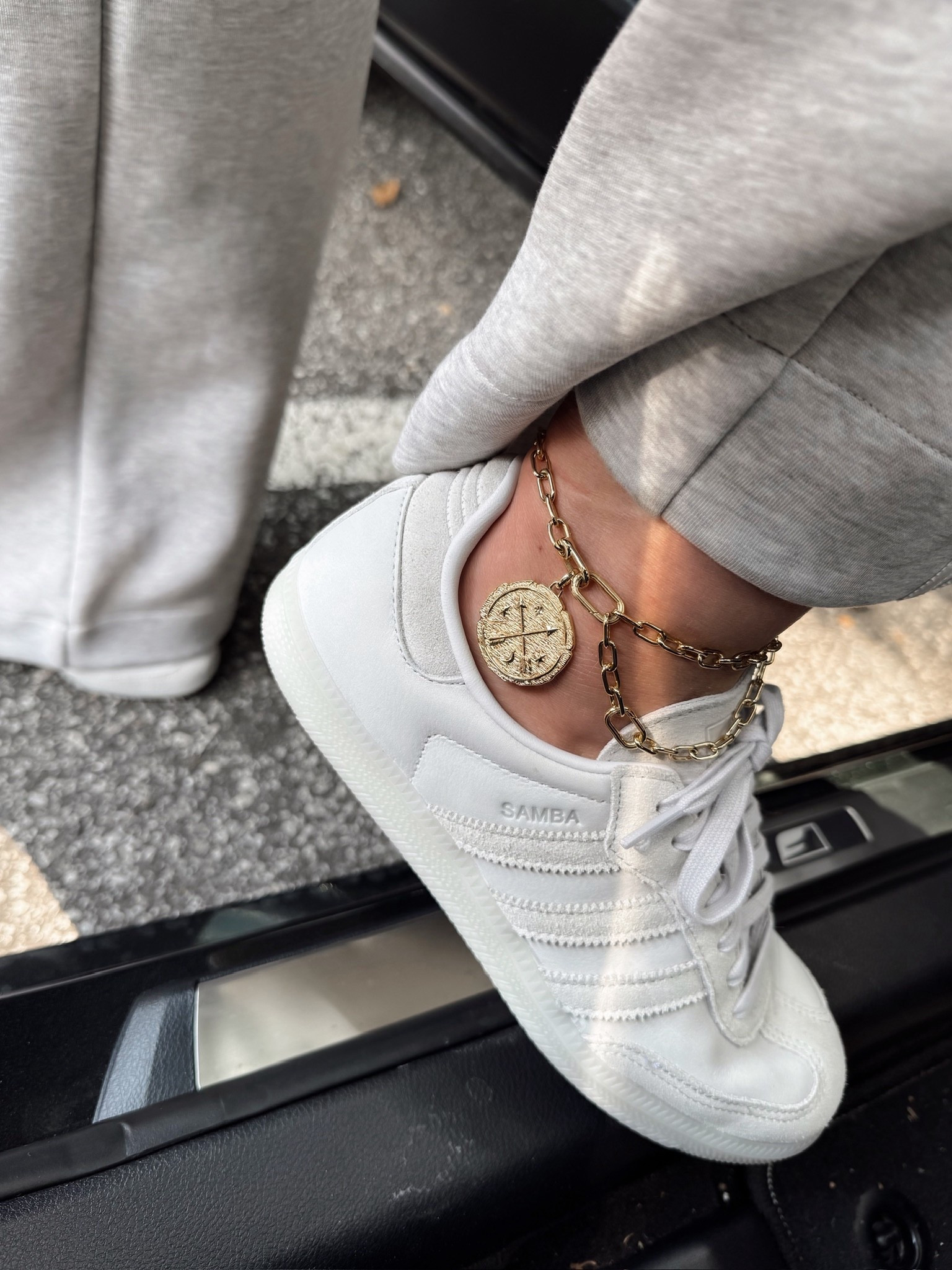 Anklet
Sneakers

#LTKActive #LTKootd
