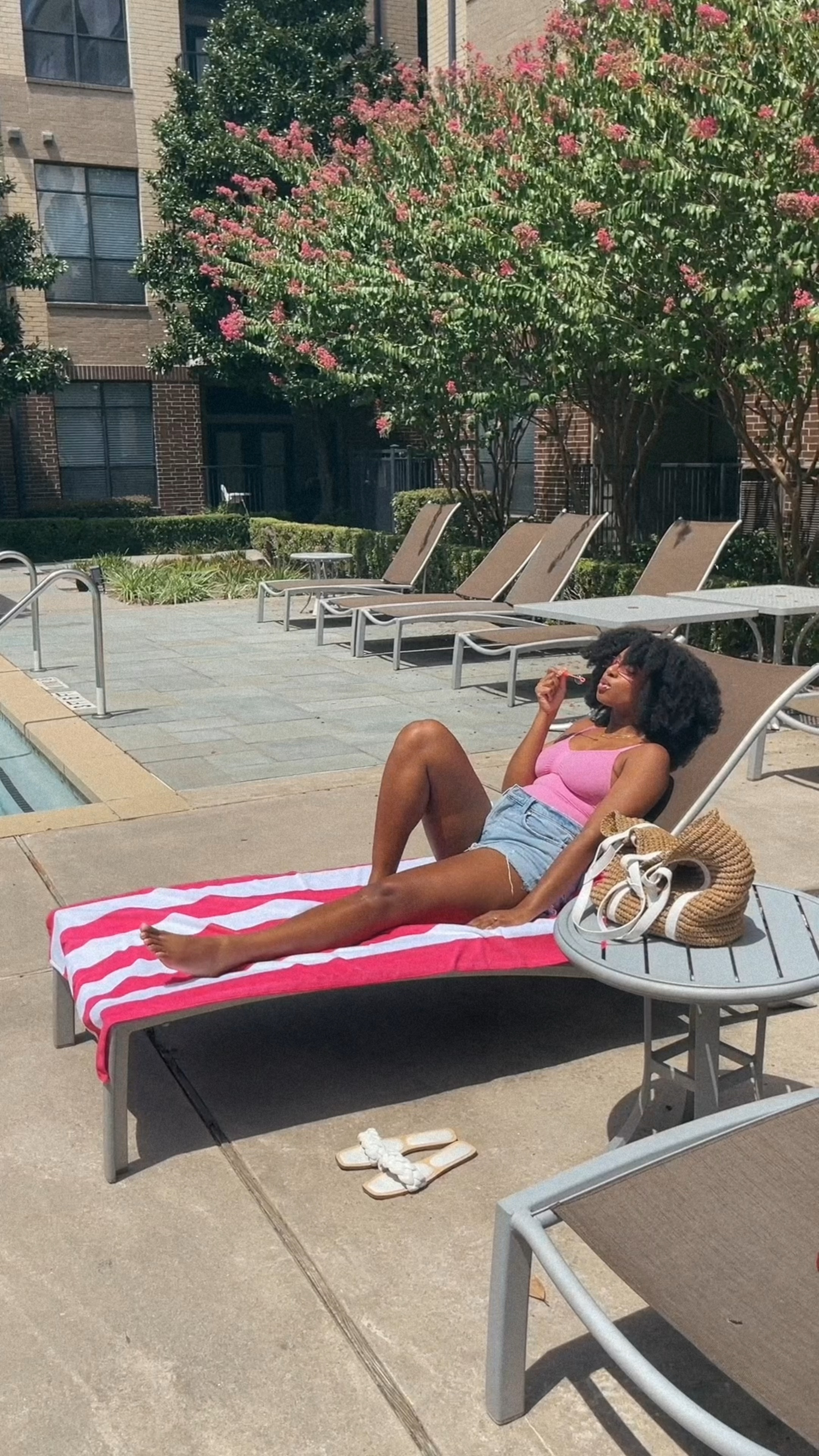 summer playlist 💖🌸👙🌞💗 #walmartpartner

Got my poolside essentials + playful bubbles on @walmart. Now time to lounge and be sun-kissed. 😌 

#walmarthome #walmartfinds #walmartoutdoorplay #welcometoyourwalmart #IYWYK #barbiepink #barbiegirl 

#LTKhome #LTKFind