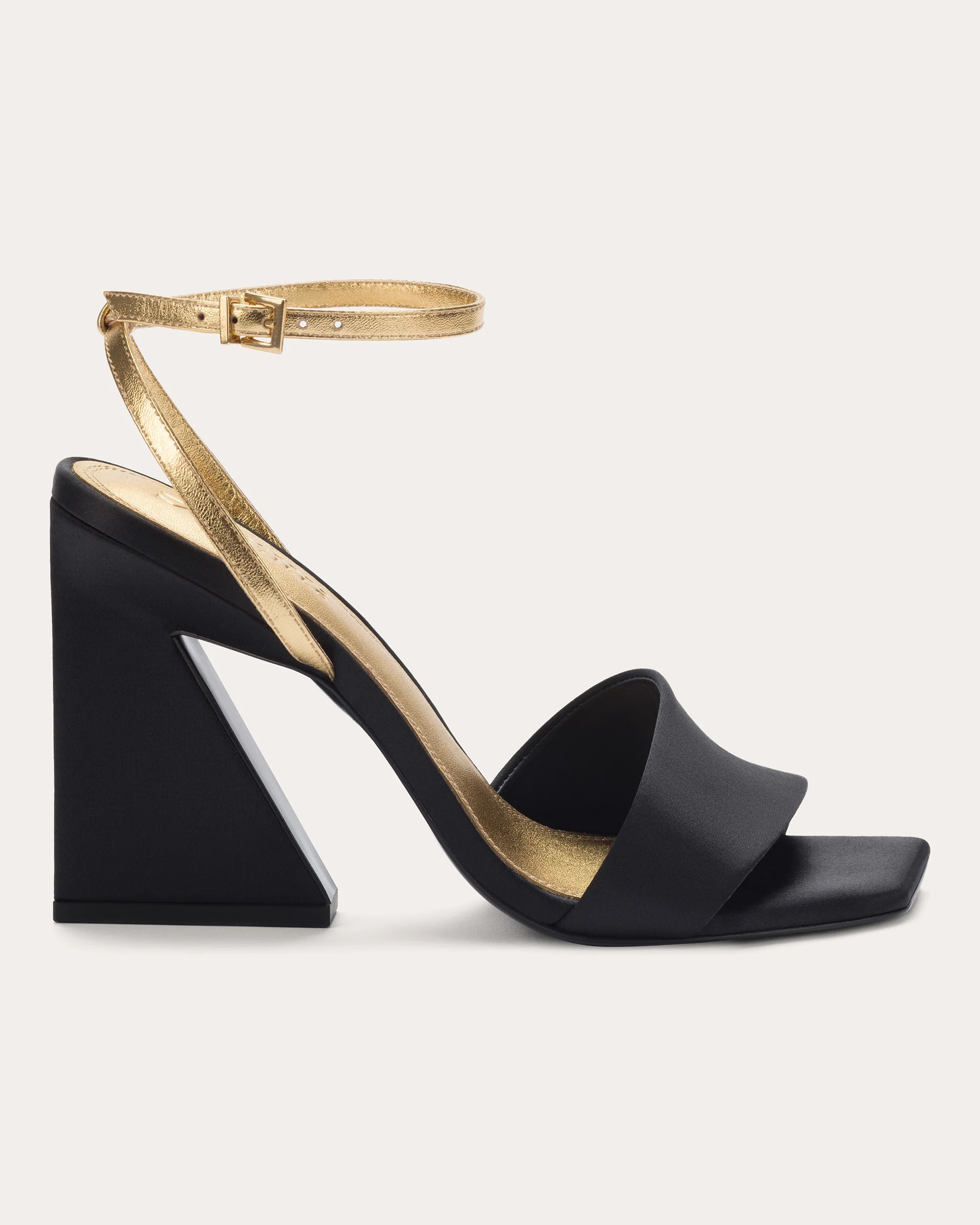 Serafina Satin Sandal | Olivela