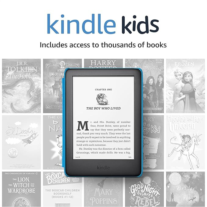 Kindle Kids – With cover, 1 year of Kids+ and 2 year worry-free guarantee | Amazon (US)