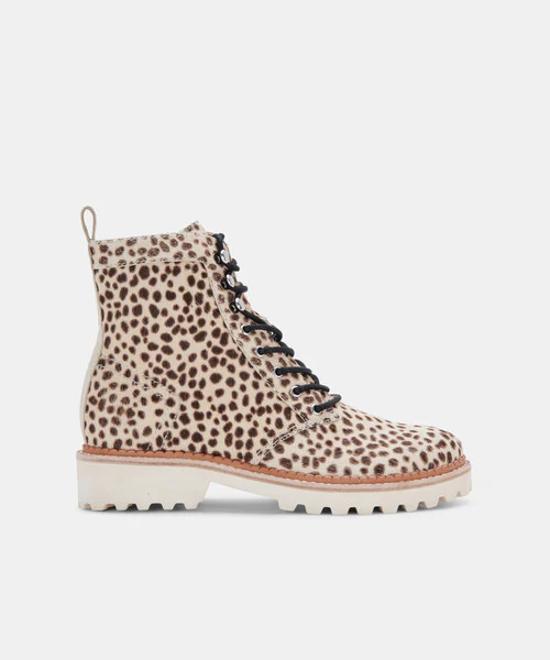 AVENA BOOTS IN LEOPARD CALF HAIR | DolceVita.com