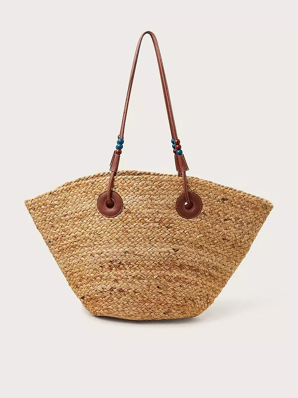 Monsoon Caroline Raffia Tote Bag | Very (UK)