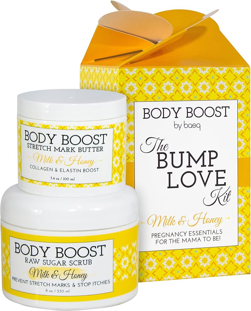 Bump Love Pregnancy Skin Care Must Have Duo - Milk & Honey | Amazon (US)