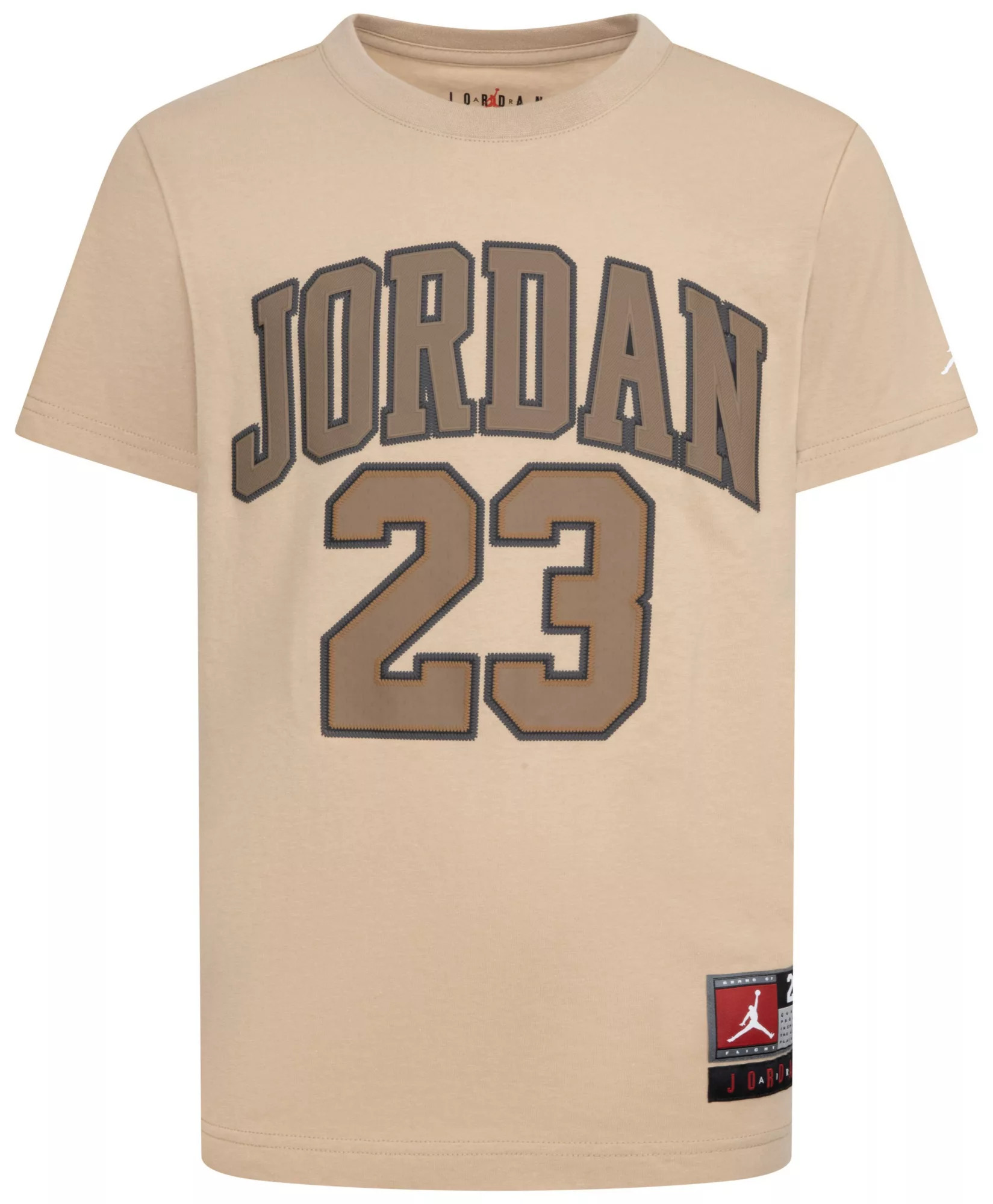 Jordan Boys' Basketball Jersey Graphic T-Shirt, Large, Hemp | Dick's Sporting Goods