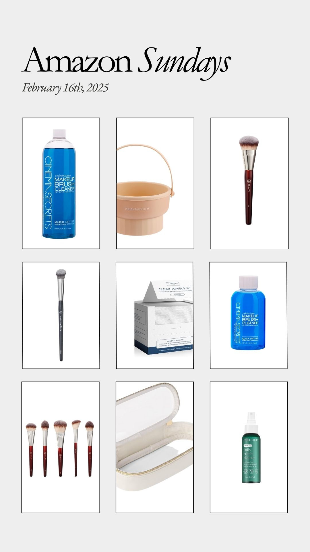My favorite makeup brushes and cleansing tools. 

 #LTKBeauty #LTKTravel