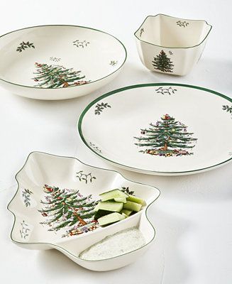 Spode Christmas Tree Serveware  Collection & Reviews - Fine China - Macy's | Macys (US)