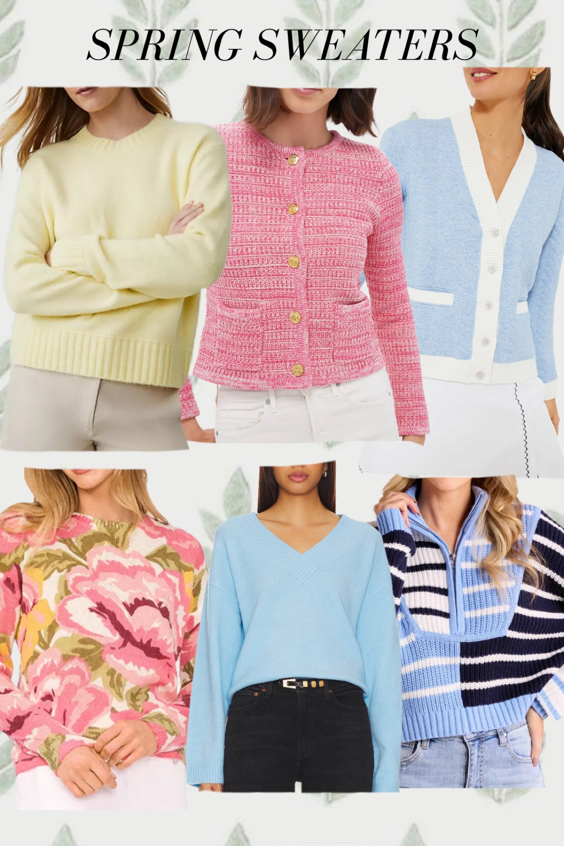 Spring sweaters!

#LTKStyleTip #LTKSeasonal