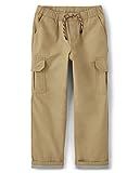 Amazon.com: Gymboree Boys and Toddler Woven Pull On Lined Cargo Pants: Clothing, Shoes & Jewelry | Amazon (US)
