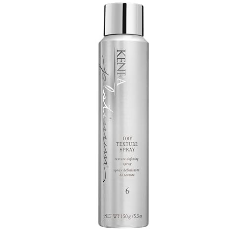 Kenra Platinum Dry Texture Spray 6 | Texture Defining Styler | Increases Texture & Fullness | Absorbs Oils & Impurities | Ultra-Lightweight, Non-Drying Formulation | All Hair Types | 5.3 oz | Amazon (US)