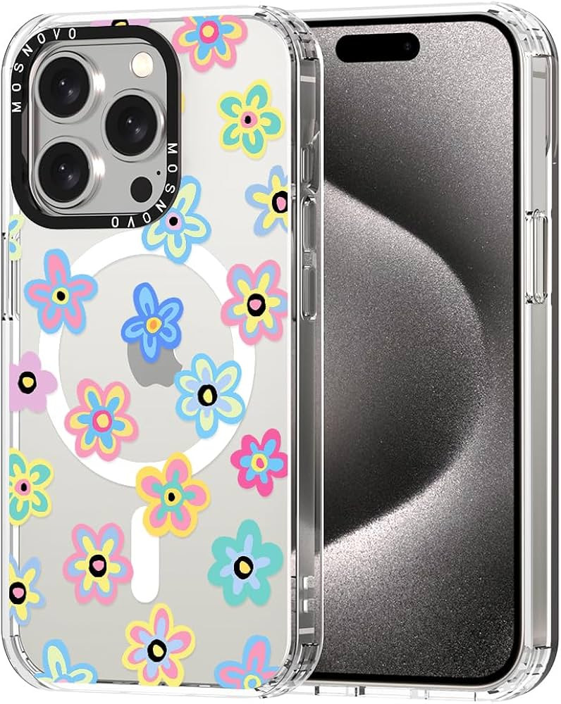 MOSNOVO Compatible with Magsafe Designed for iPhone 15 Pro Case, [Buffertech 6.6 ft Drop Impact] ... | Amazon (US)