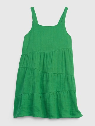 Toddler Asymmetrical Tiered Dress | Gap (US)