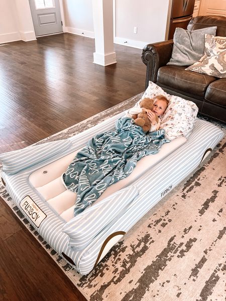 The inflatable kids air mattress from Funboy is the perfect travel bed. Also fun for sleepovers or movie nights! You can buy in a 1 pack or 2 pack! Comes in pink or blue! Brooks is obsessed with it! 


Kids gift idea / toddler gift idea / kids travel bed / toddler travel bed / air mattress


#LTKfamily #LTKkids