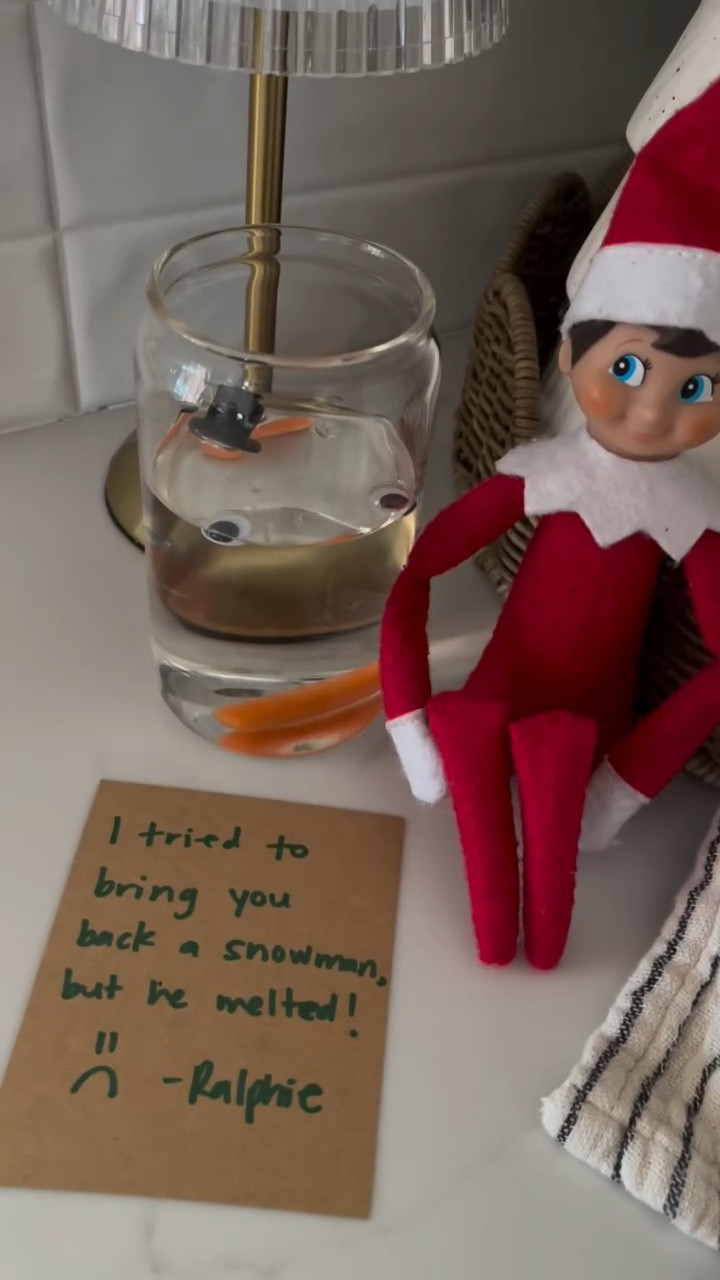 oh Ralphie, you tried🫠⛄️ this setup is fun for any age and so easy to setup! it’s almost elf season, be sure to be following as I’ll be posting ideas all month long🎄 



#elfontheshelf #elfontheshelfidea #christmasideas #kidschristmas #christmastraditions #elvesontheshelf