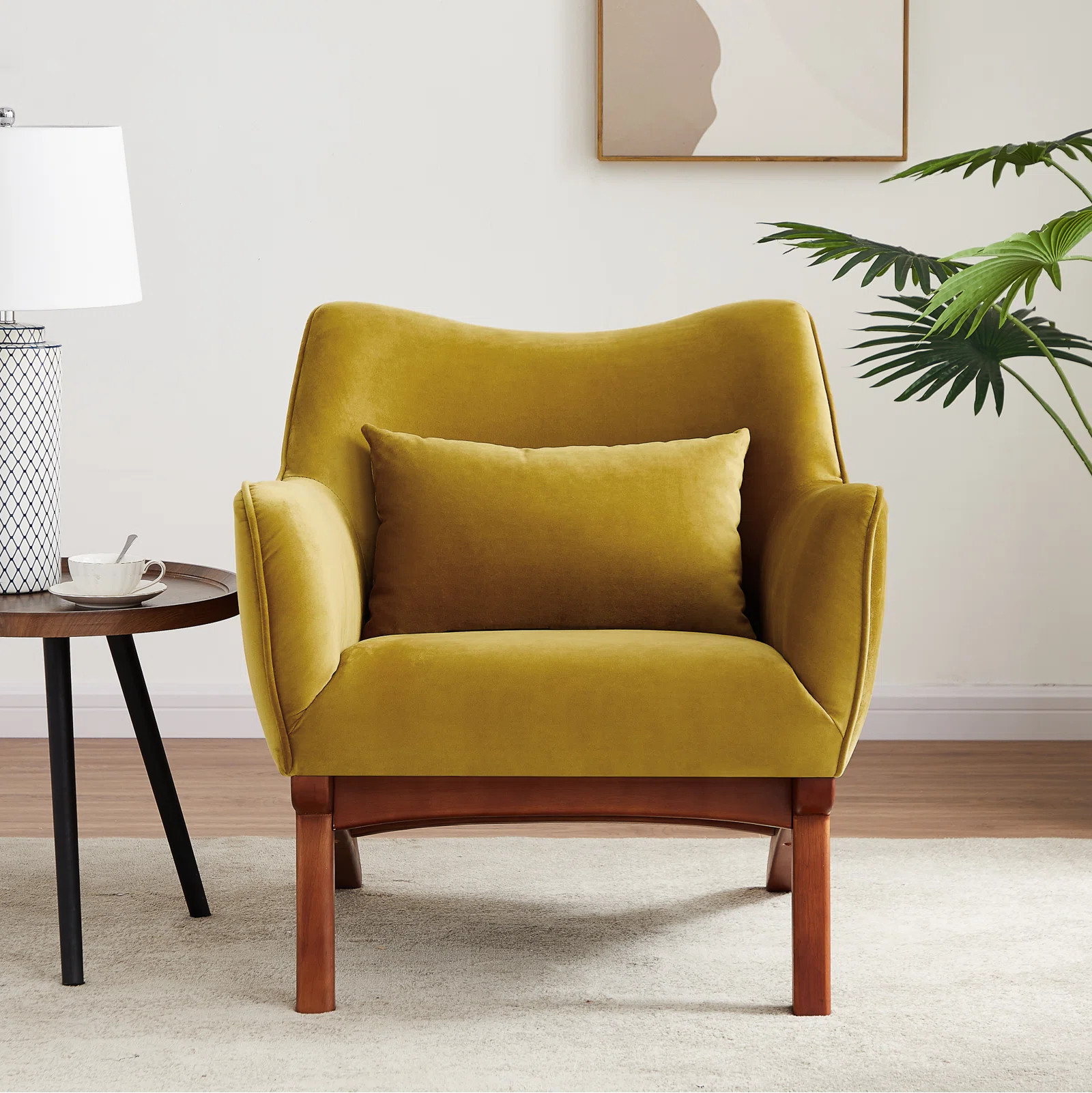 Wade Logan® Elderon Upholstered Armchair & Reviews | Wayfair | Wayfair North America