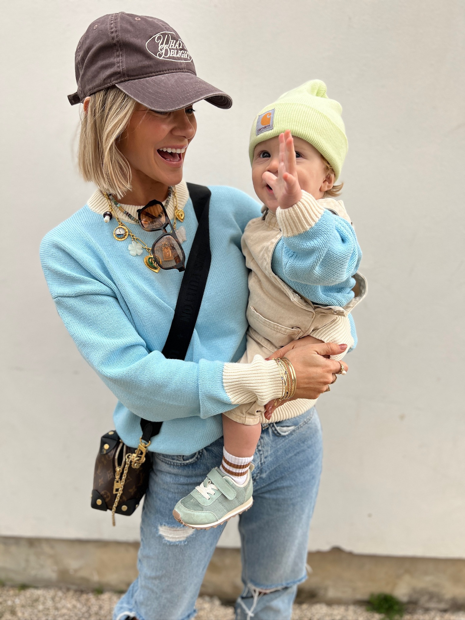 Going through the archives from the trip! Loved how these matching sweaters turned out! 

#LTKfamily #LTKbaby #LTKstyletip