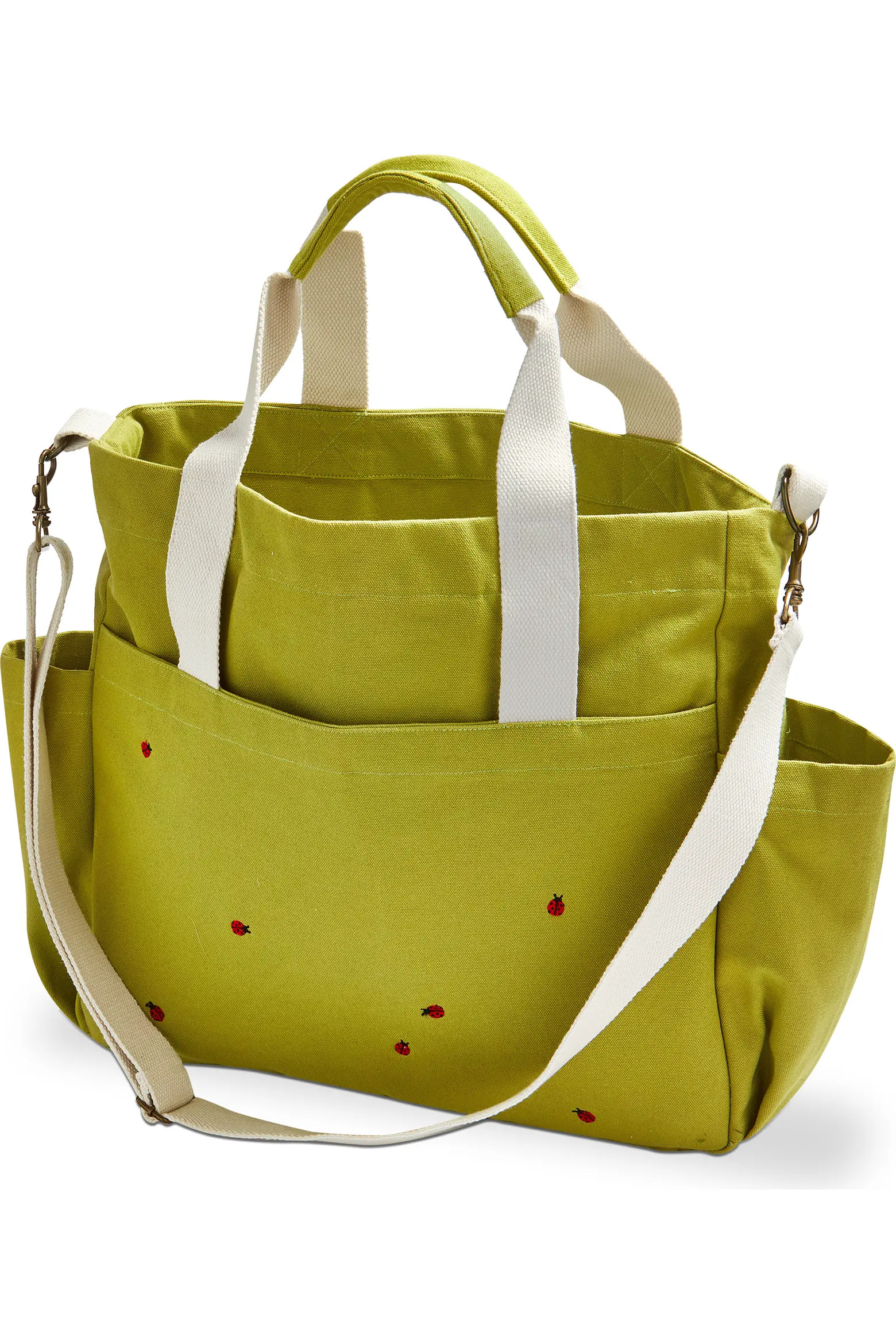Ladybug Garden Tote Green Multi Cotton Spring | Nordstrom | Nordstrom