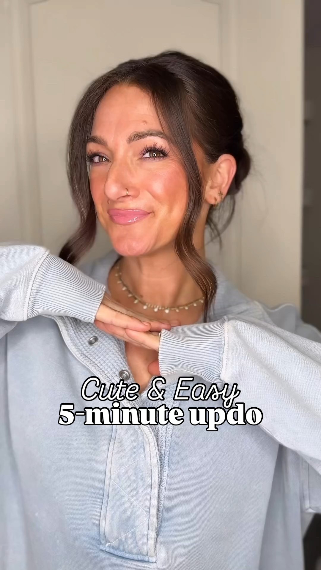 Quick and easy updo using the best hair ties!! 👏 

#LTKStyleTip #LTKFindsUnder50 #LTKBeauty