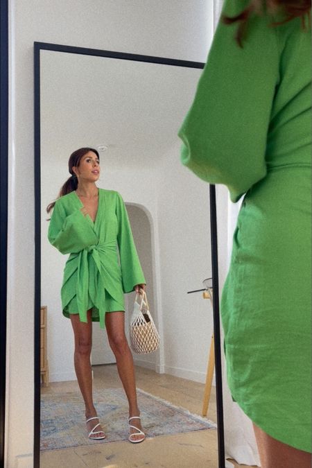 Obsessed with this green dress from Revolve 

#LTKstyletip