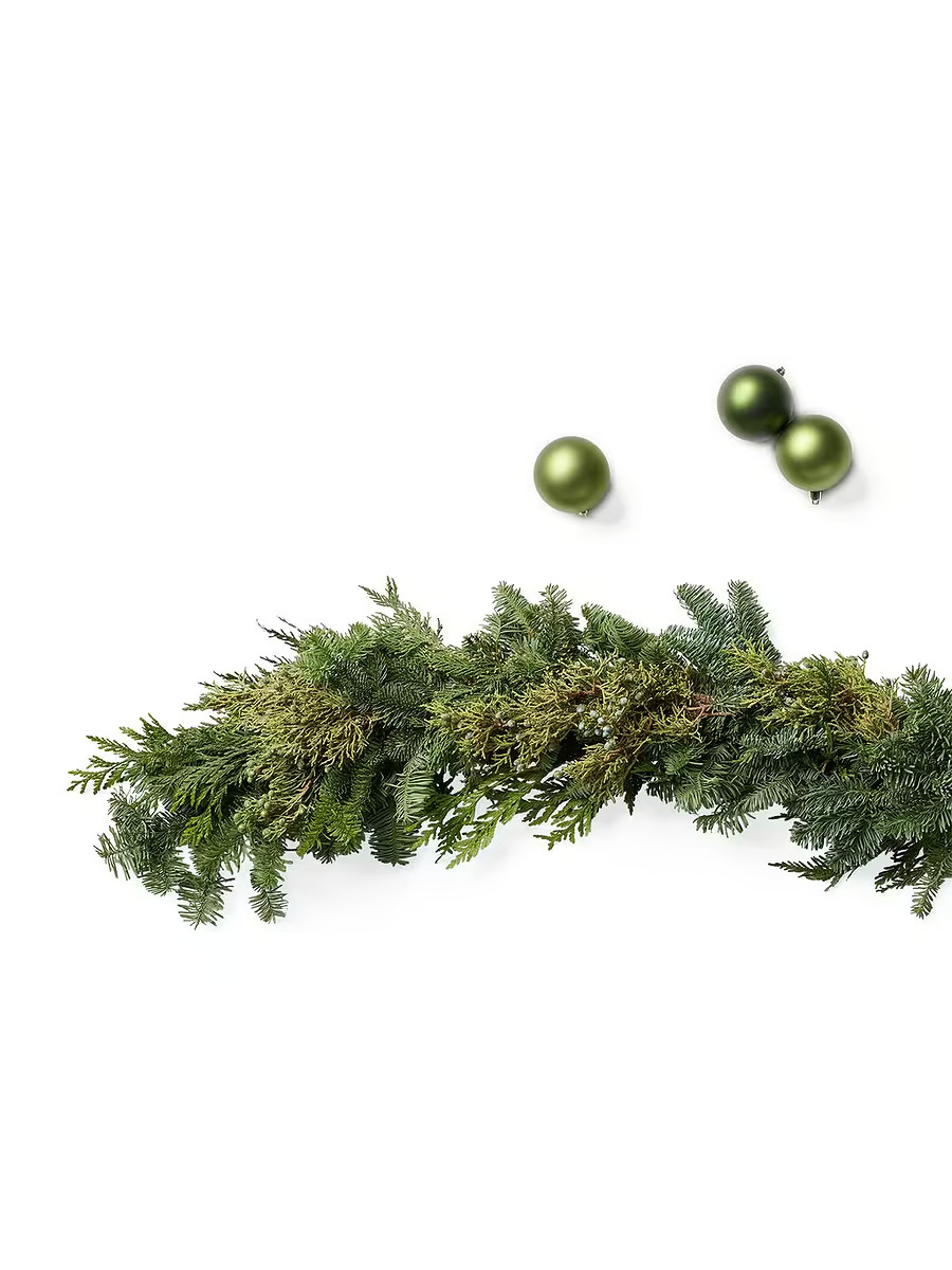 Mixed Evergreen Garland | Serena and Lily