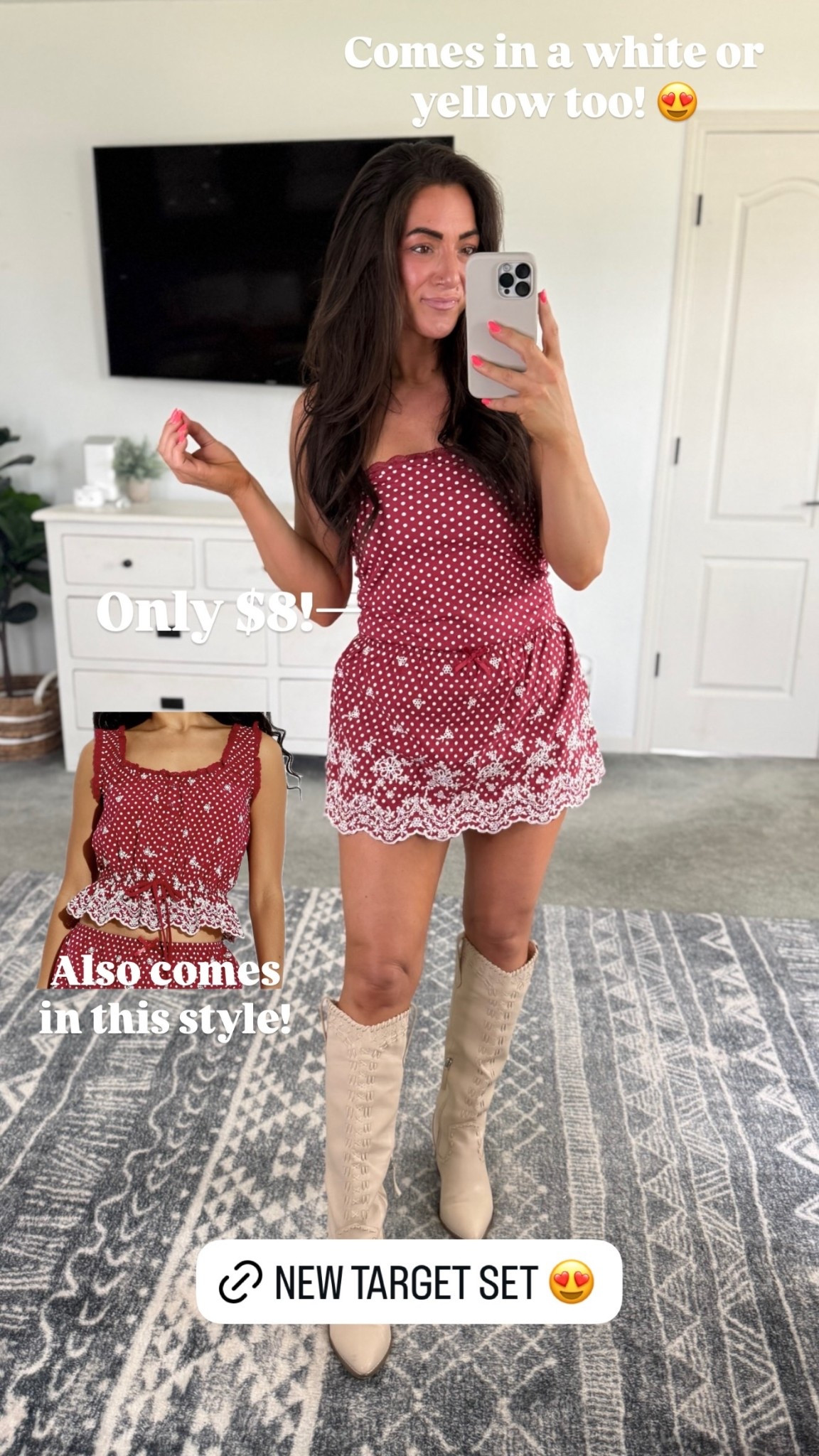 Top only $8!— Also comes in this tank style! Comes in a white or yellow colorway too! 😍

#LTKFestival #LTKPetite #LTKootd