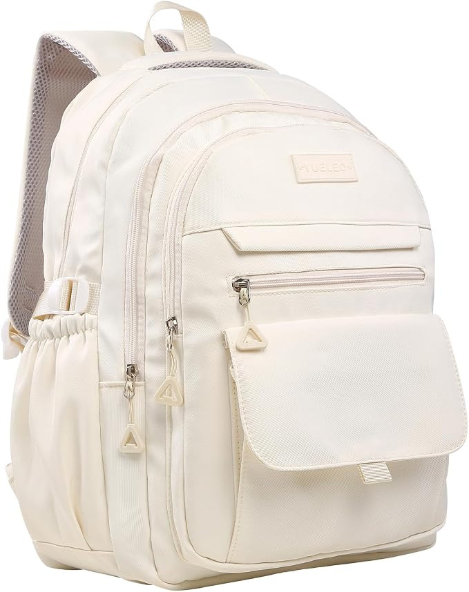 Phaoullzon Girls High Middle School Backpack for Boys, College Aesthetic Laptop Teen Bookbag for ... | Amazon (US)