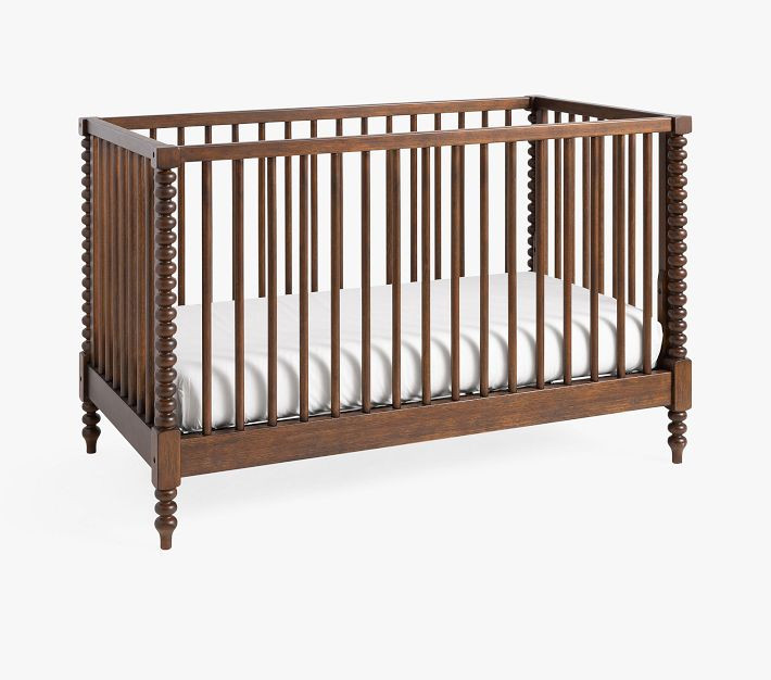 Chris Loves Julia Turned Wood Convertible Crib | Pottery Barn Kids