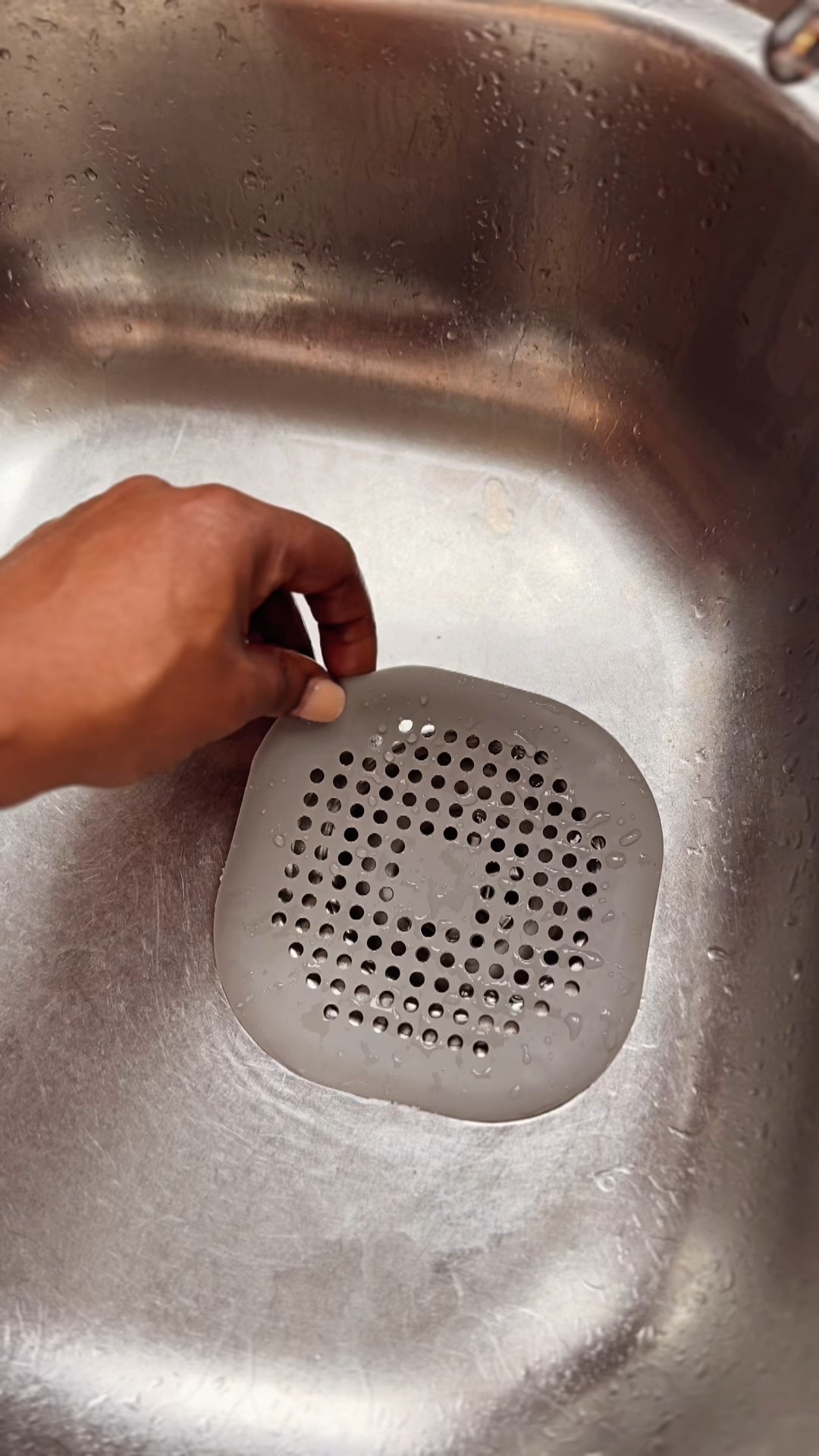 I’ve been looking for a drainer cover that works well because I do not have a garbage disposal in my kitchen sink like I did in the states. This one covers well, catches everything, and it is easy peasy to clean up.

The soap dispenser is real handy since I no longer have a dishwasher and handwash our stuff.

The drainer is definitely the star honestly. I could put it directly on the counter instead of over a the kitchen sink to drain the water. The trays under each deck collects the water for me, so it can go anywhere in the kitchen!

I bought the drain cover and soap dispenser from Amazon UK. I couldn’t find them anywhere else. If you want the link to those, let me know.

#LTKFindsUnder50 #LTKFindsUnder100 #LTKHome