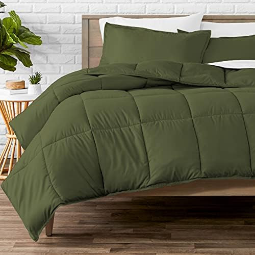 Amazon.com: Bare Home Comforter Set - Twin/Twin Extra Long - Goose Down Alternative - Ultra-Soft ... | Amazon (US)